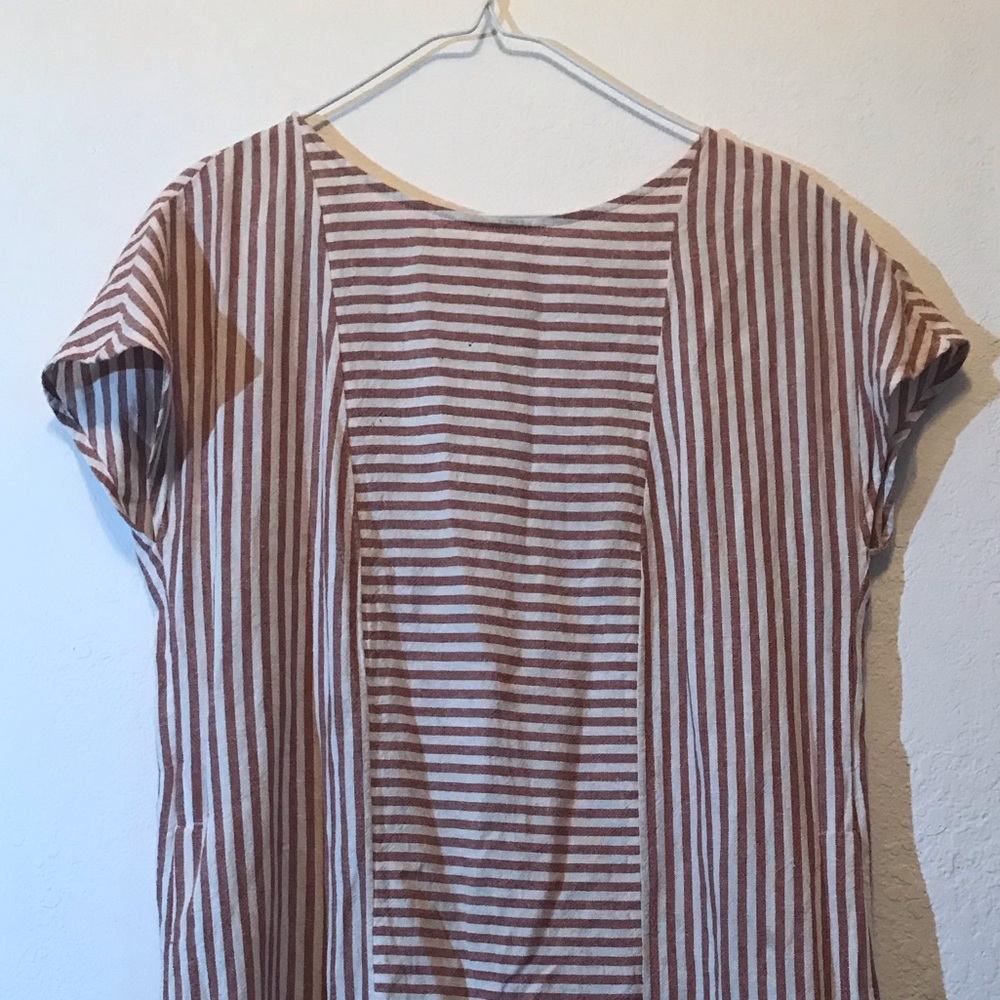 Madewell boxy stripe dress